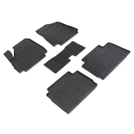 Rubber rugs "net", for Lada Niva 2121, 4x4, 2019-n.