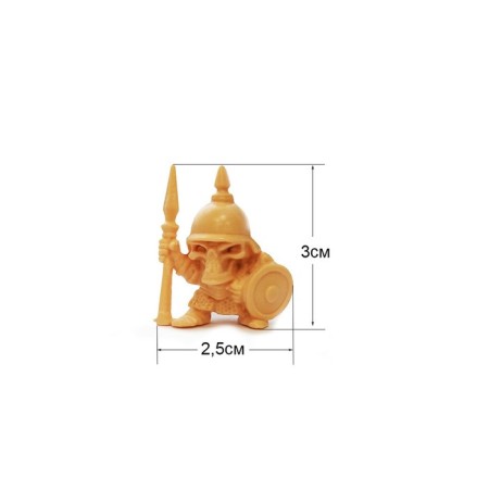 Excavations of "Square Warriors", 7 figures-6