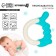 Silicon “fingers” teething, mix color, crush me