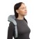 The massage for the back and neck of LEM-29, shoulder, IR heating, gray