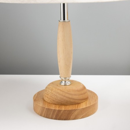 Frutete table lamp E27 40W light wood 25x25x37.5 cm Risalux-3