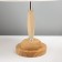 Frutete table lamp E27 40W light wood 25x25x37.5 cm Risalux