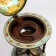 Globe bar decorative "World Traveling Map" 87x47x47 cm