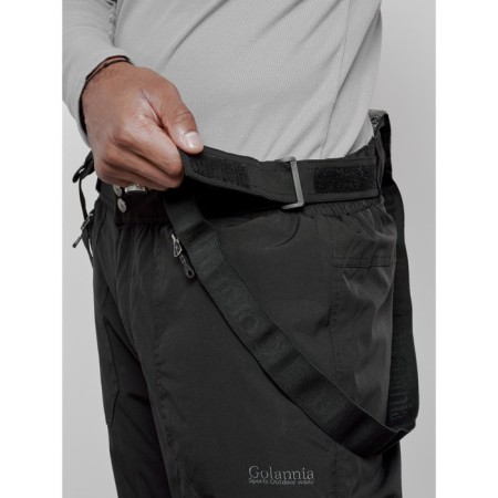 Semi -combinezone ski insulated male winter, size 56, black color-14