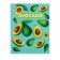 Diary for grades 5-11, "Avocado with a bone of pattern", a solid cover 7BC, glossy lamination, 48 sheets