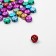Acrylic bead "English letters" mix, 7 × 4 mm, set 10 g, color mix