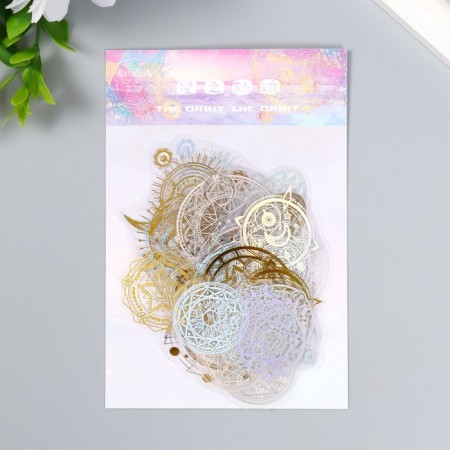 Set of stickers "Orbit" 40 pcs 8x12 cm-2