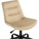 Computer chair Ordi Metal/velor, black/beige 56x65x85 cm