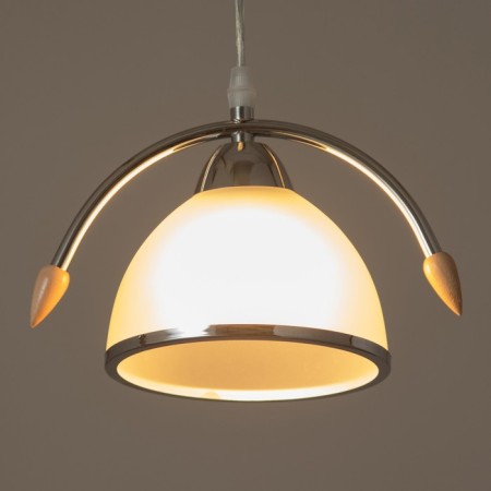 Lamp Bayerlux "Kian" E27 40W silver 23x15x60 cm-3