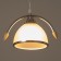Lamp Bayerlux "Kian" E27 40W silver 23x15x60 cm
