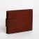 Male purse on a magnet, department for bills, for maps, for coins, brown color