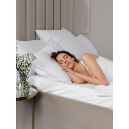 Charlotte pillow, size 50x70 cm, gray color