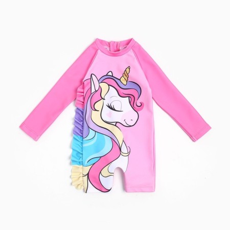 Swimsuit children's baby I "unicorn", height 98-104 cm