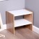 Ksenia Tumba, without a box, 42.5 x 33.5 x 39.5, oak woth / white