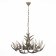 Suspended chandelier ST LUCE. SL154.703.08. Corna. 8x40 watts, E14, 80x80x37 cm, gray color