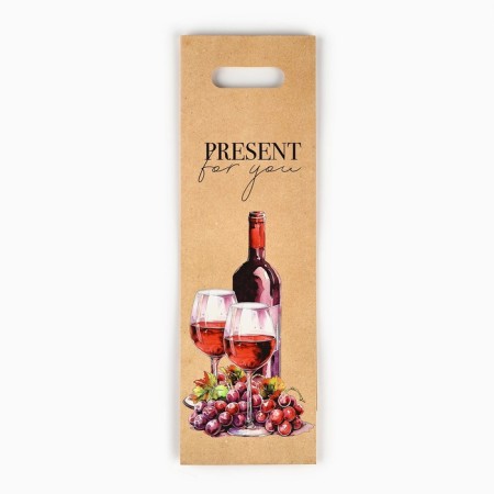 Package for the bottle "For you", 13 x 10 x 36 cm-3