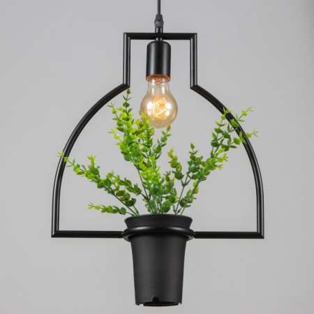 Bayerlux lamp "Obacoo" Black 1x40W E27 12x34x48 cm-2