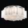 Ceiling Ceiling ST LUCE. SL116.502.09. ONDE. 9x60 watts, E27, 70x70x25 cm, silver color