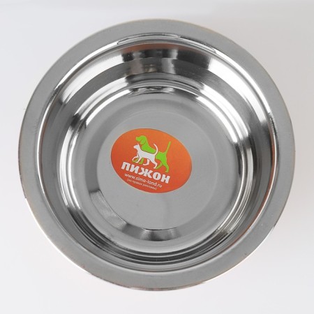 Standard color bowl with strip, 450 ml, red-2