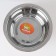 Standard color bowl with strip, 450 ml, red