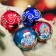 Set of New Year's balls "New Year's fairy tale" (set 4 pcs) 7.5 cm