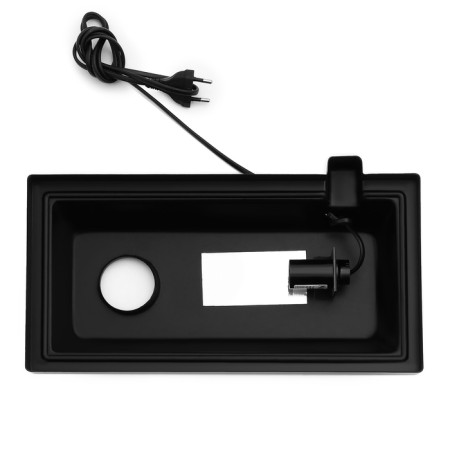 A cover for a rectangular aquarium, 15 liters, with a cartridge E14, 34 x 17 cm-3