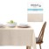 Bravo tablecloth 140x180 cm, cream color