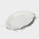Porcelain oval Magistro “suite”, 35.5 × 23.5 cm, white color