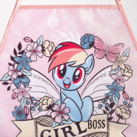 Apron with children "Fairy Forest", my little pony, 49x39 cm-1