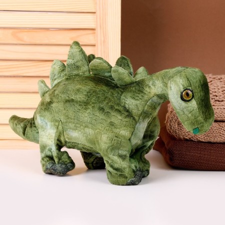 Soft musical toy "Dinosaurus", 43 cm, green color-4