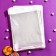BOPP package with an adhesive valve, transparent 20 x 23/4 cm, euros, 30 μm