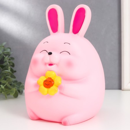 Pigpine Plastic "Bunny - Pukhlyash with heart/flower" MIX 16x15.5x23 cm-3