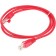 Cat5e Molded 1M Red RJ-45 (M) -RJ-45 (M) patch.
