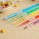A set of confectionery brushes for decorating the Dilan "Rainbow", 19 × 6 cm, 5 pcs