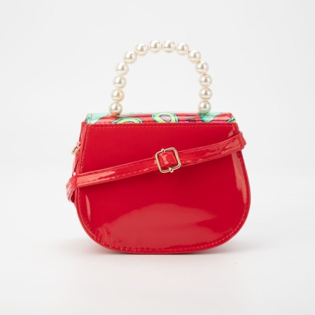 Baby bag on a magnet, red color-1
