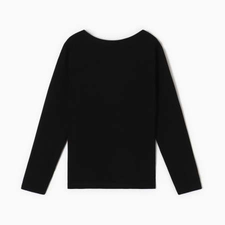 Longslit for a girl, black color, height 146 cm-3