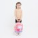 Baby backpack on lightning, 3 outer pockets, pink color