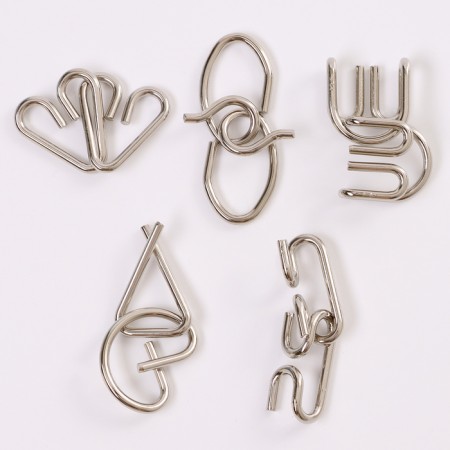 Metal puzzle "Advent calendar" New Year's snake-6