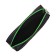 Penal soft, 1 department, 90 x 200 x 50 cm, voluminous, artificial leather, calligrata "black and green style"