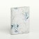 Women's wallet on the button, white color