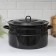 Enameled tank, 20 l, induction, graphite color