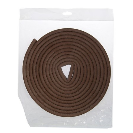 Rubber tundra seal, profile d, size 9x8 mm, brown, in packaging 10 m-6