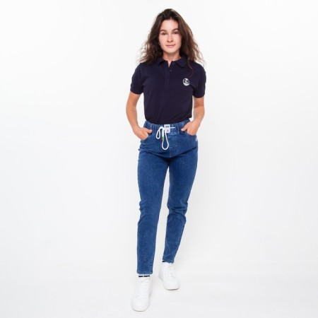 Female jeans, blue color, size 28 (44)