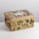 Gift folding box, packaging, “craft”, 31.2 x 25.6 x 16.1 cm