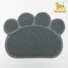 2-in-1 rug for a bowl/toilet of animals 