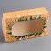 New Year. The box is folding, confectionery packaging with the window "Make desire", 25 x 15 x 7 cm