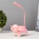 Table lamp "Elephant" LED 3W USB pink 9x15x31 cm Risalux