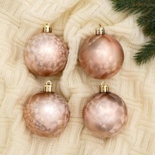 Set of balls plastic D-6 cm, 4 pcs 