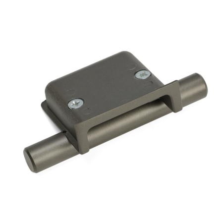 Smeal handle, "Hidden", MO 32 mm, color dark iron-3