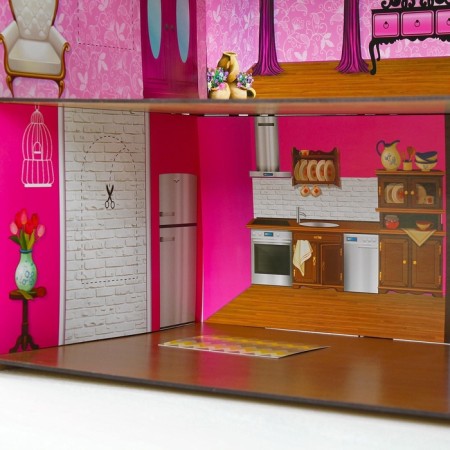 Designer "Puppet House. Maria" Plywood: 3 mm-6